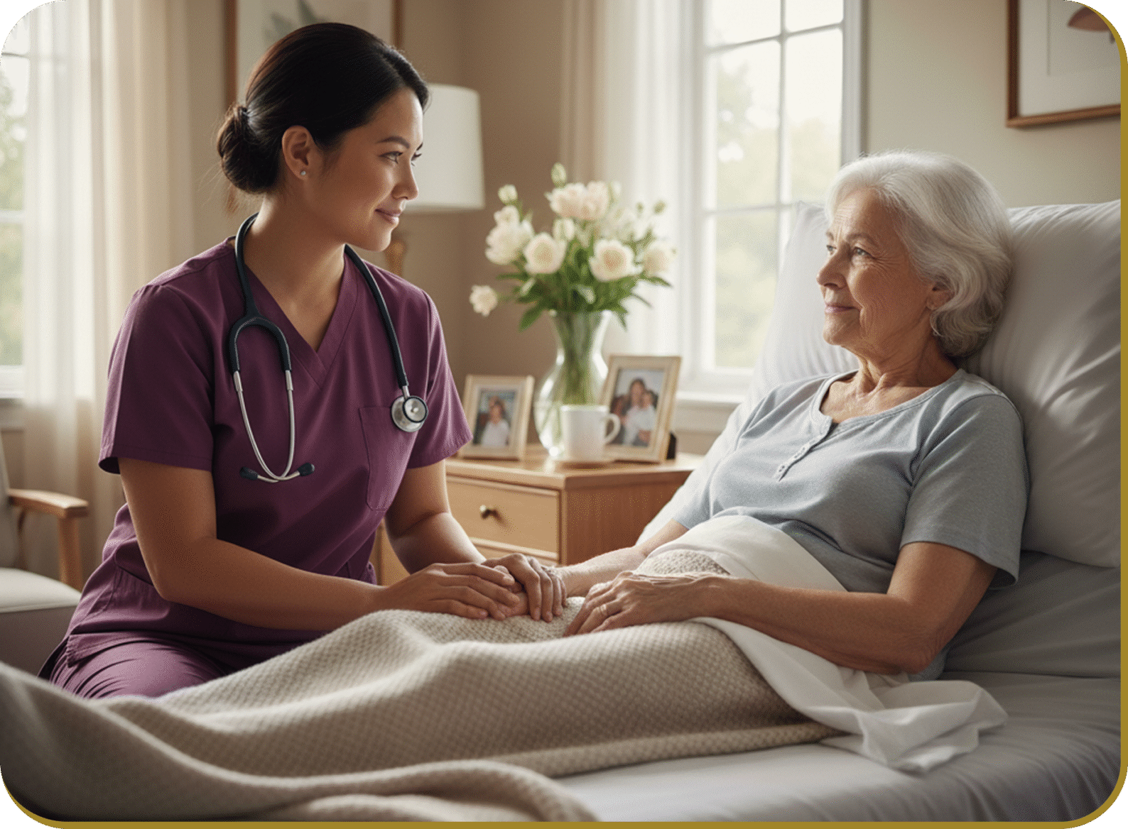 Experienced nurses and caregivers offering trusted home care services in British Columbia