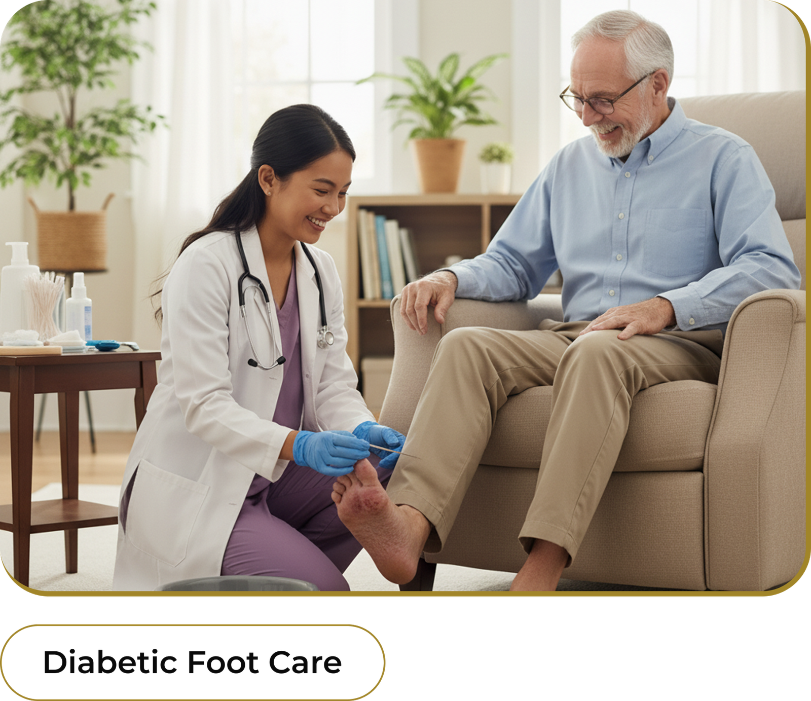 Compassionate home care support for diabetic elderly in Surrey, Langley and BC